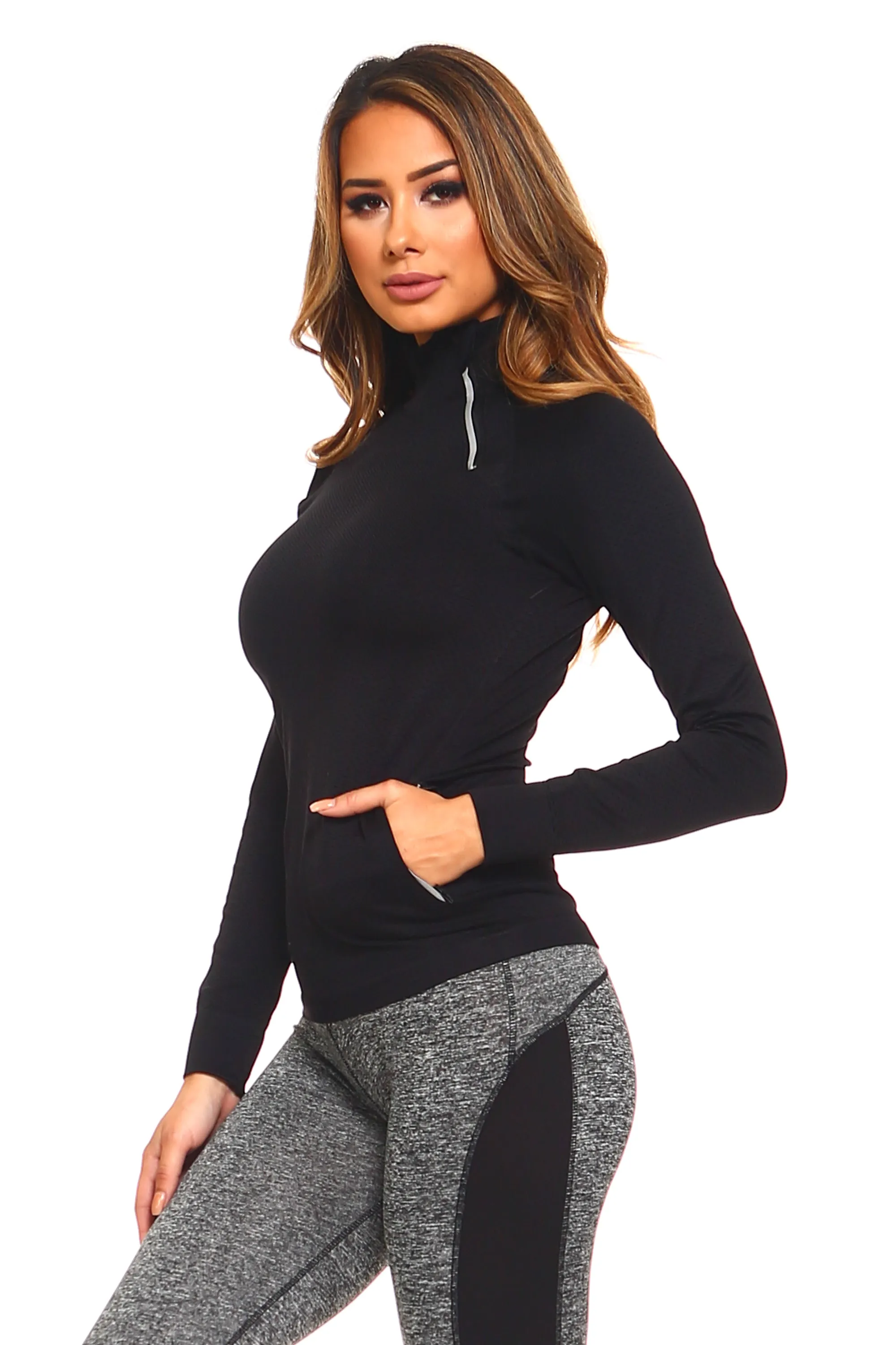 Active Pullover Quarter Zip Jacket