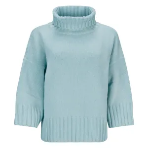 Alessandra Lungo Scottish Cashmere Sweater - Shearwater