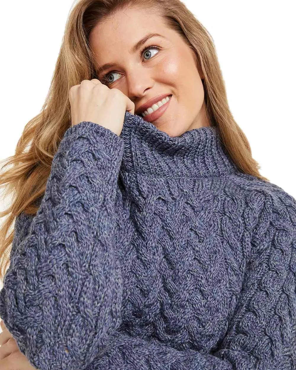 Aran Knightstown Womens Crew Neck Sweater