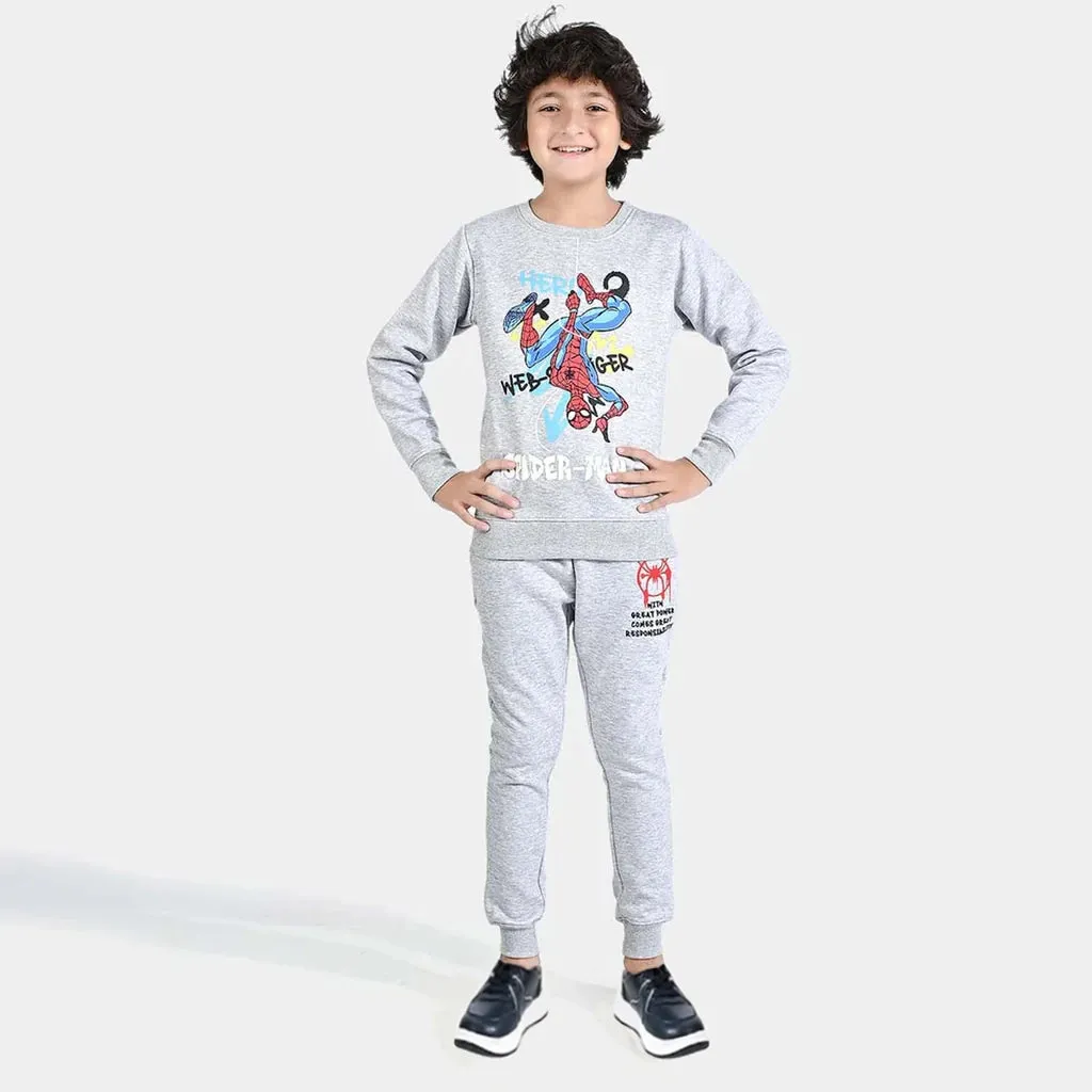 Boys Fleece 2 Piece Suit Amazing Character-Grey