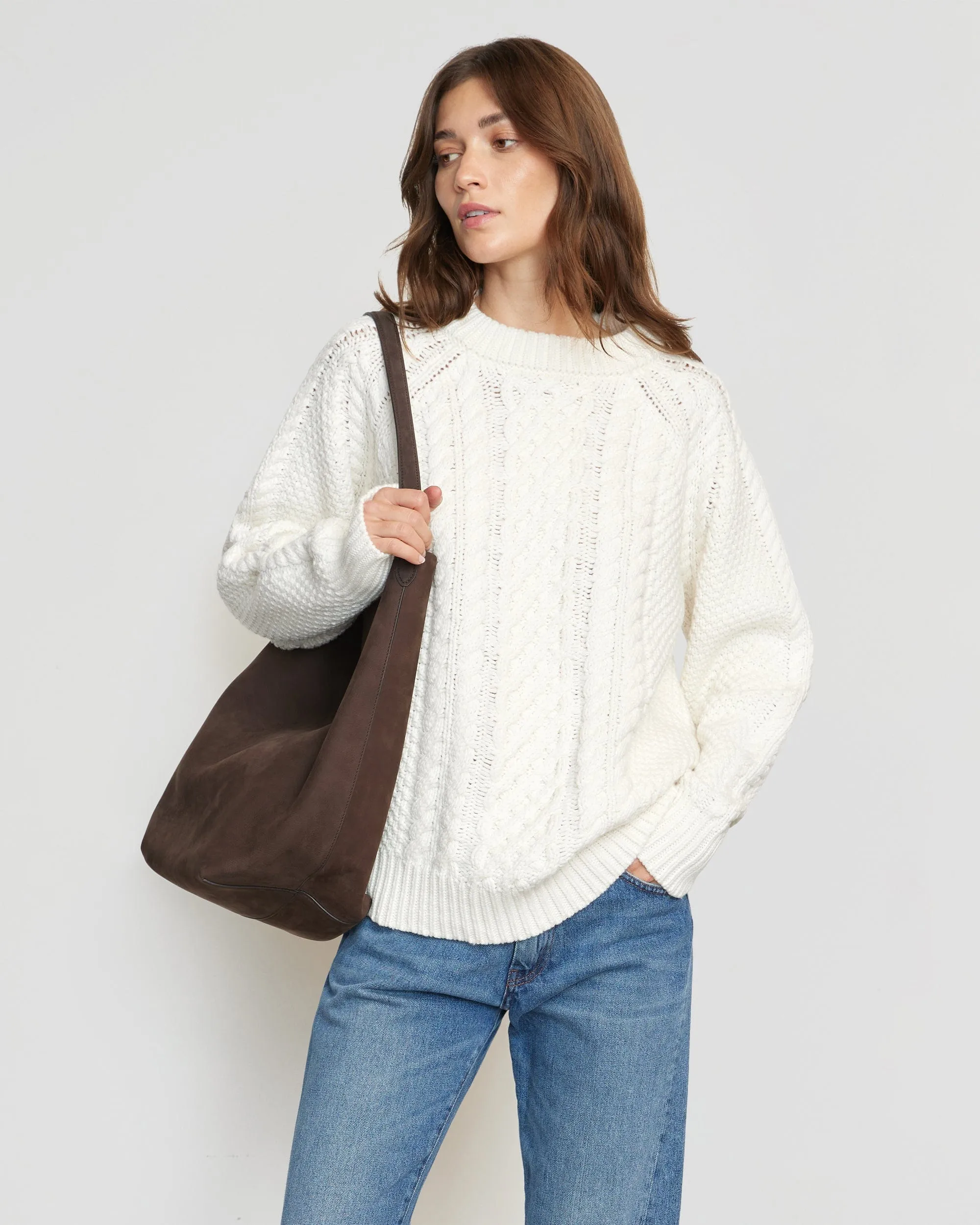 Brady Chunky Cable Knit Sweater