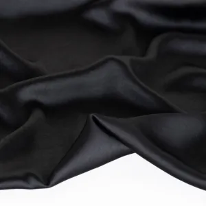 Buttery Poly Satin - Black