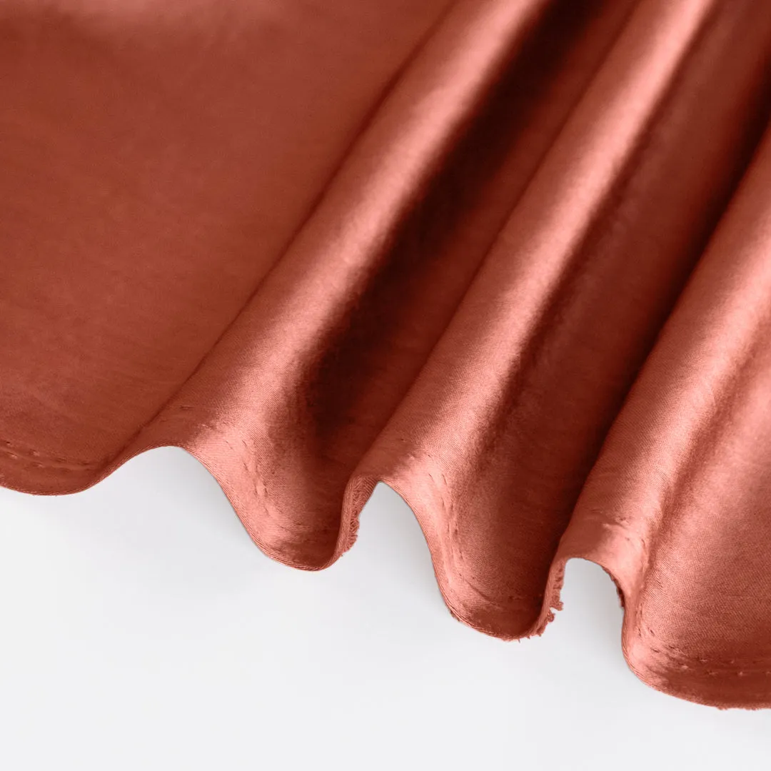 Buttery Poly Satin - Warm Clay