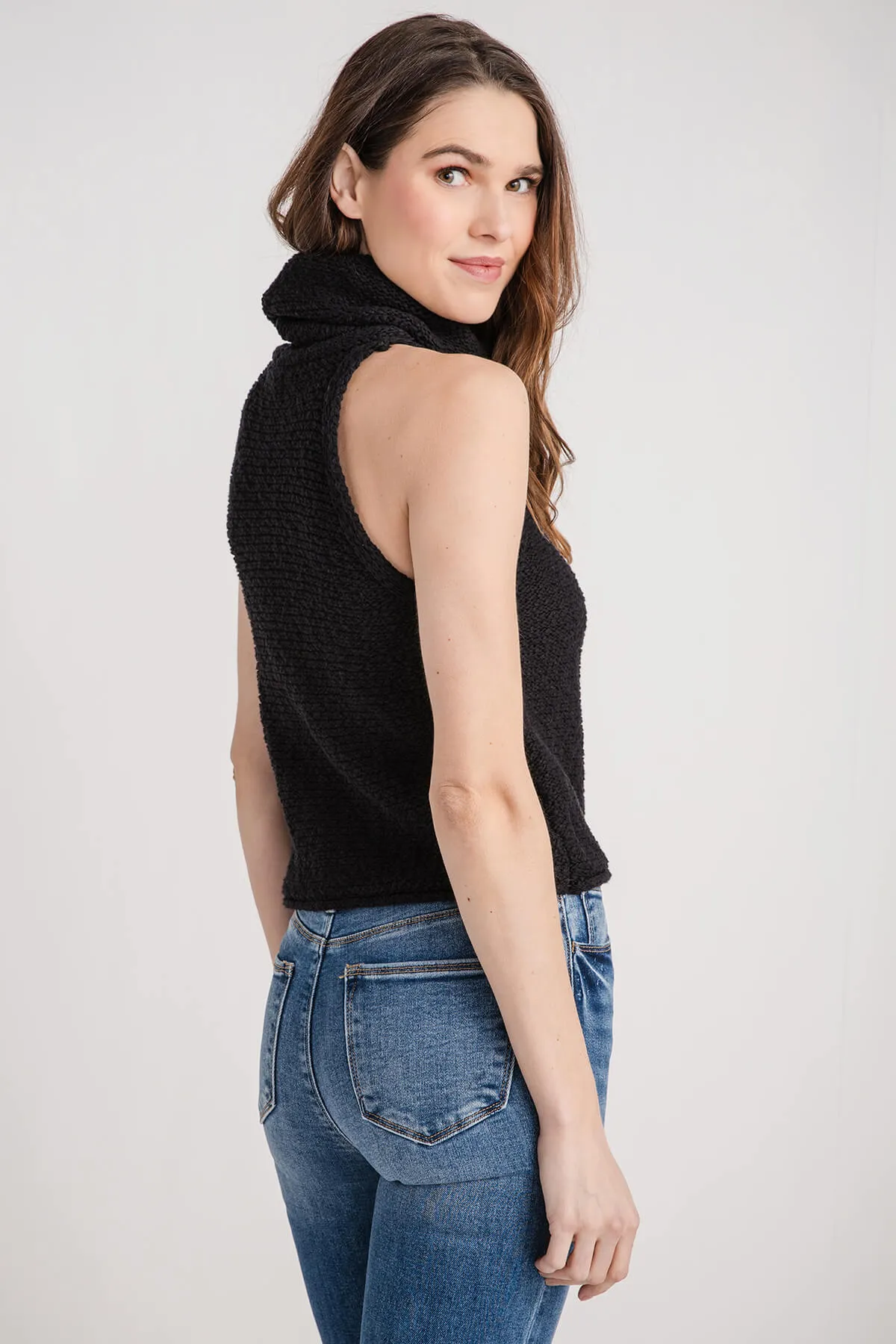 By Together Sleeveless Mockneck Sweater