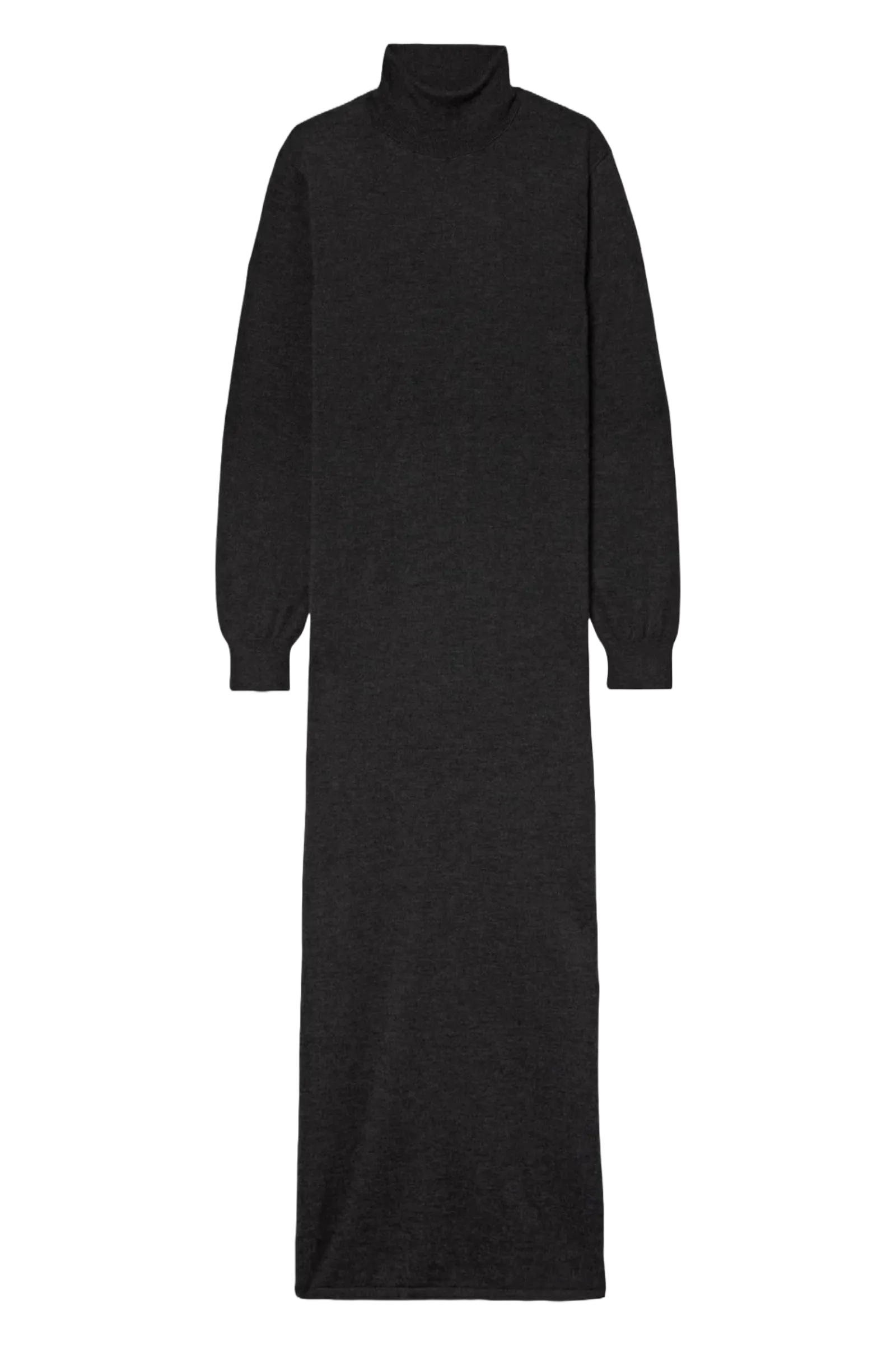 Cashmere and Silk-blend Turtleneck Midi Dress