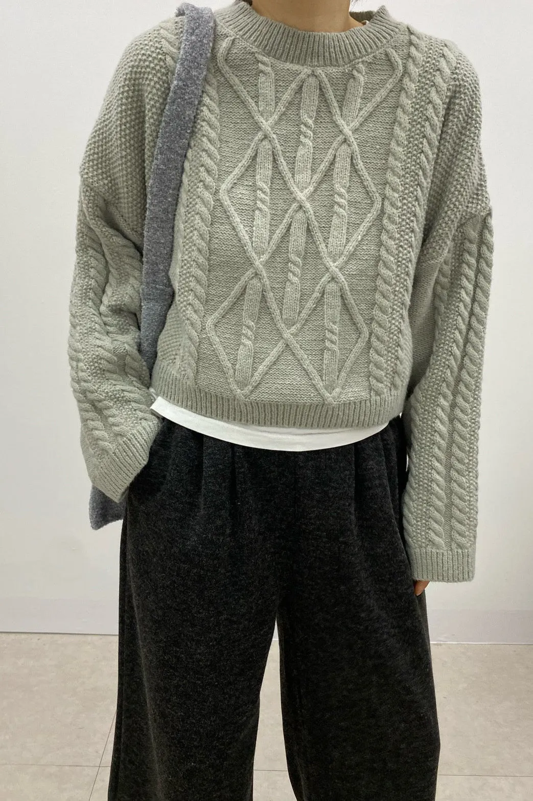 Chunky Cable Knit Sweater