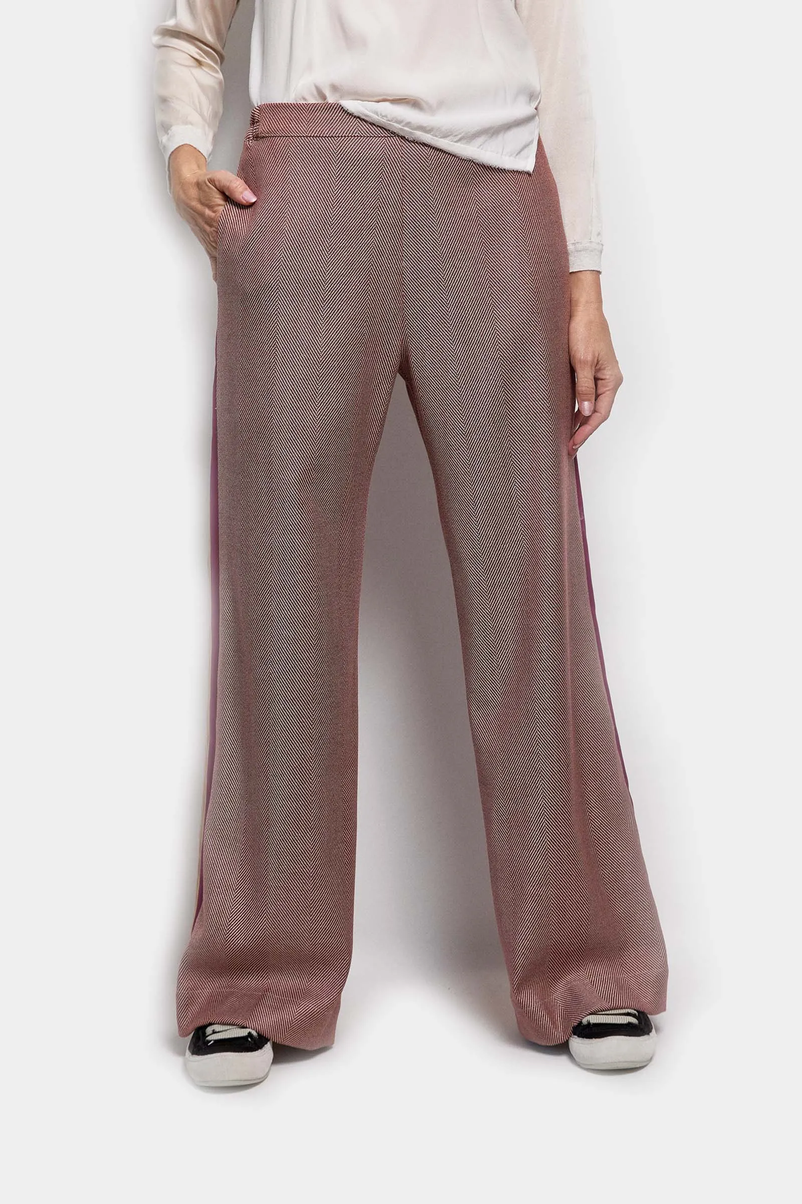 cleo herringbone pants