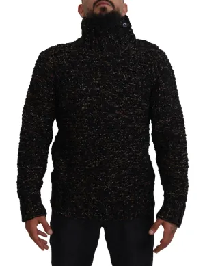 Dolce & Gabbana Elegant Turtleneck Sweater in Luxurious Wool Blend