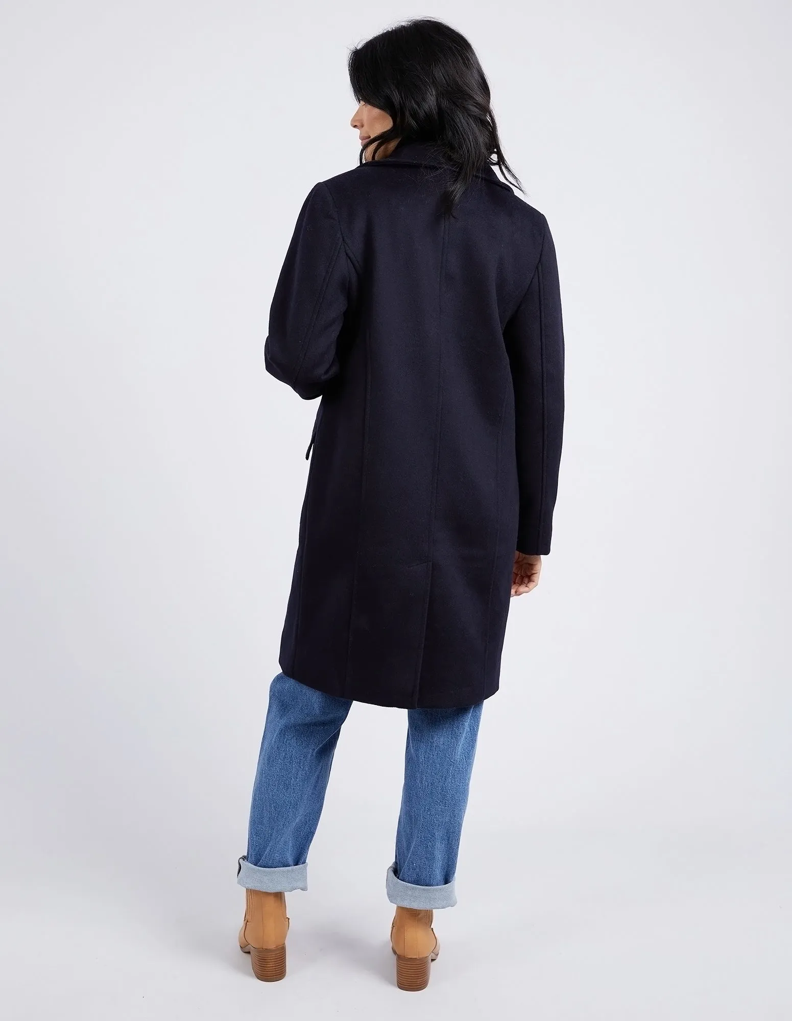 Elm Tamsin Coat Dark Sapphire