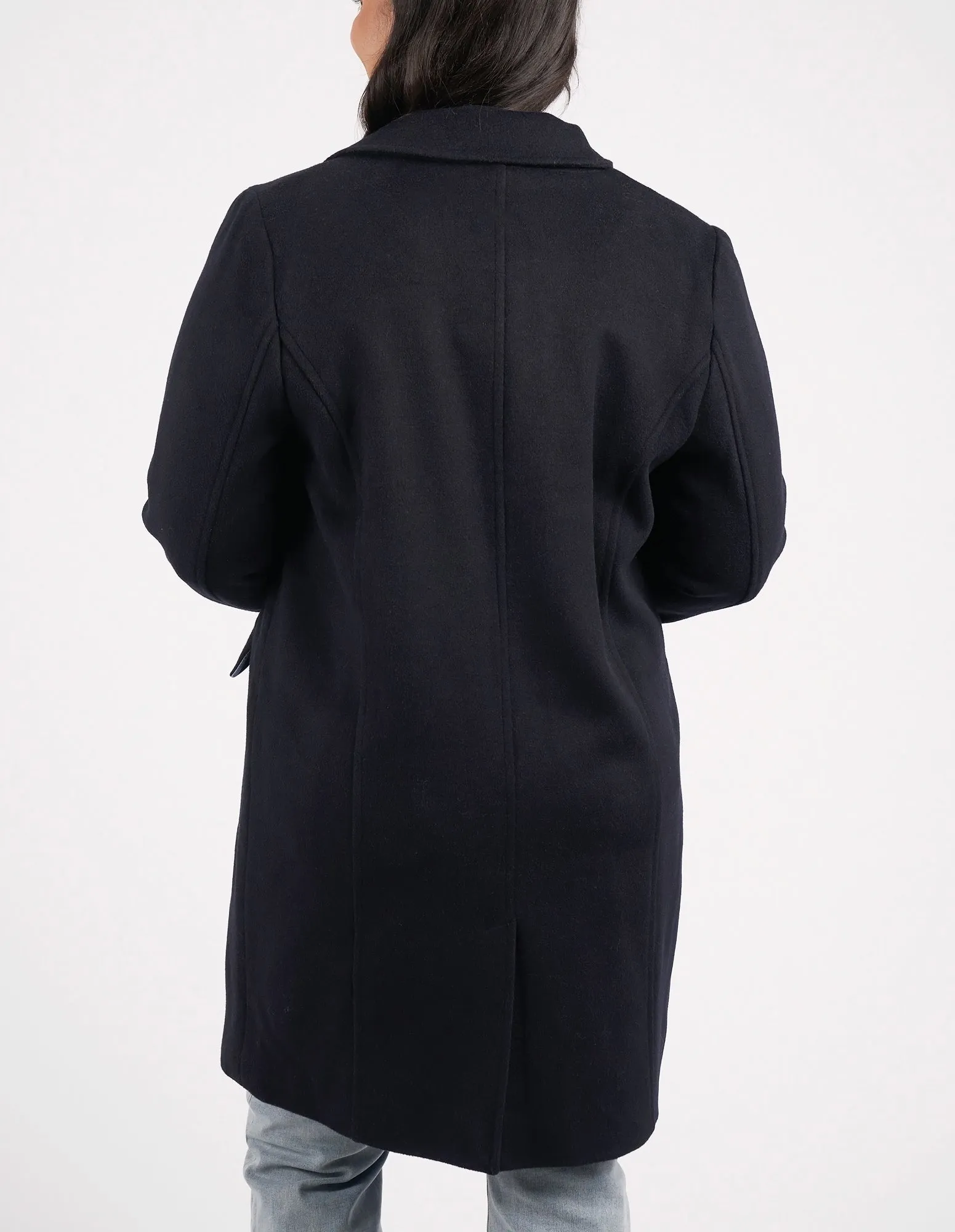 Elm Tamsin Coat Dark Sapphire