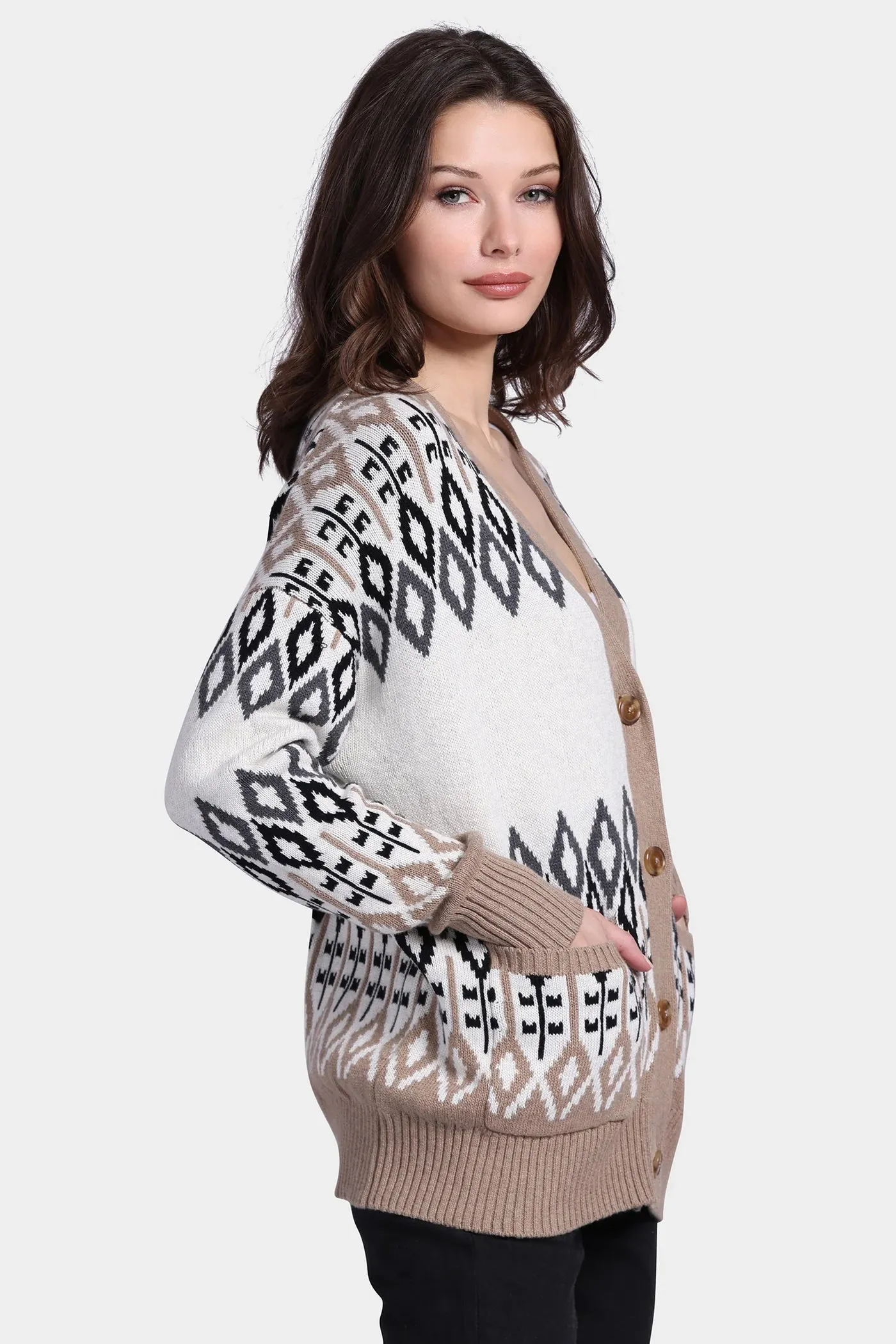 FAIR ISLE CARDIGAN 9006