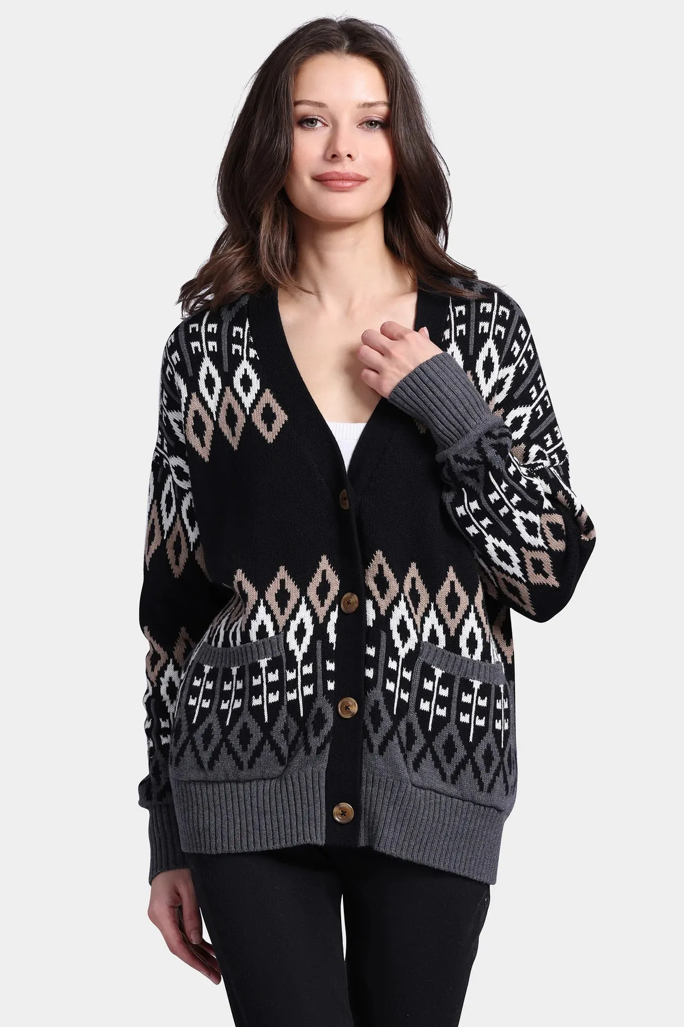 FAIR ISLE CARDIGAN 9006