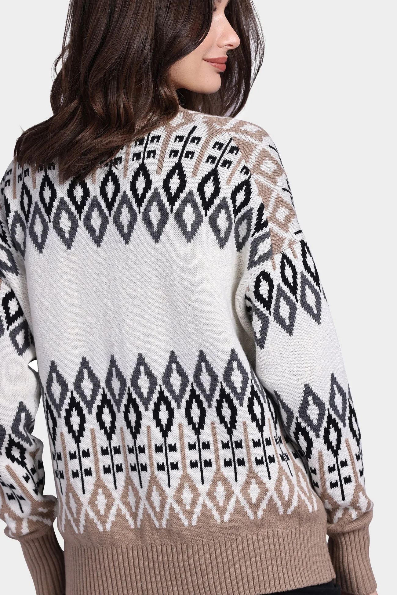 FAIR ISLE CARDIGAN 9006