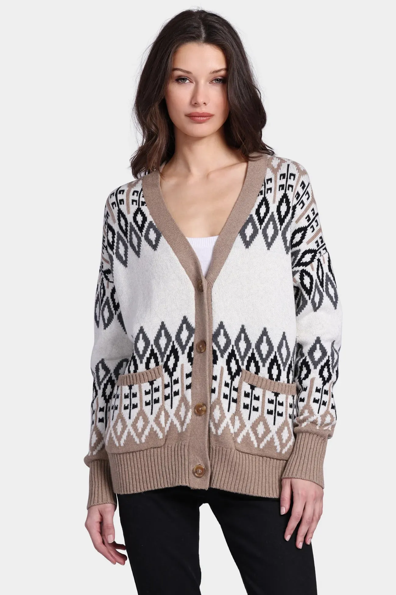 FAIR ISLE CARDIGAN 9006