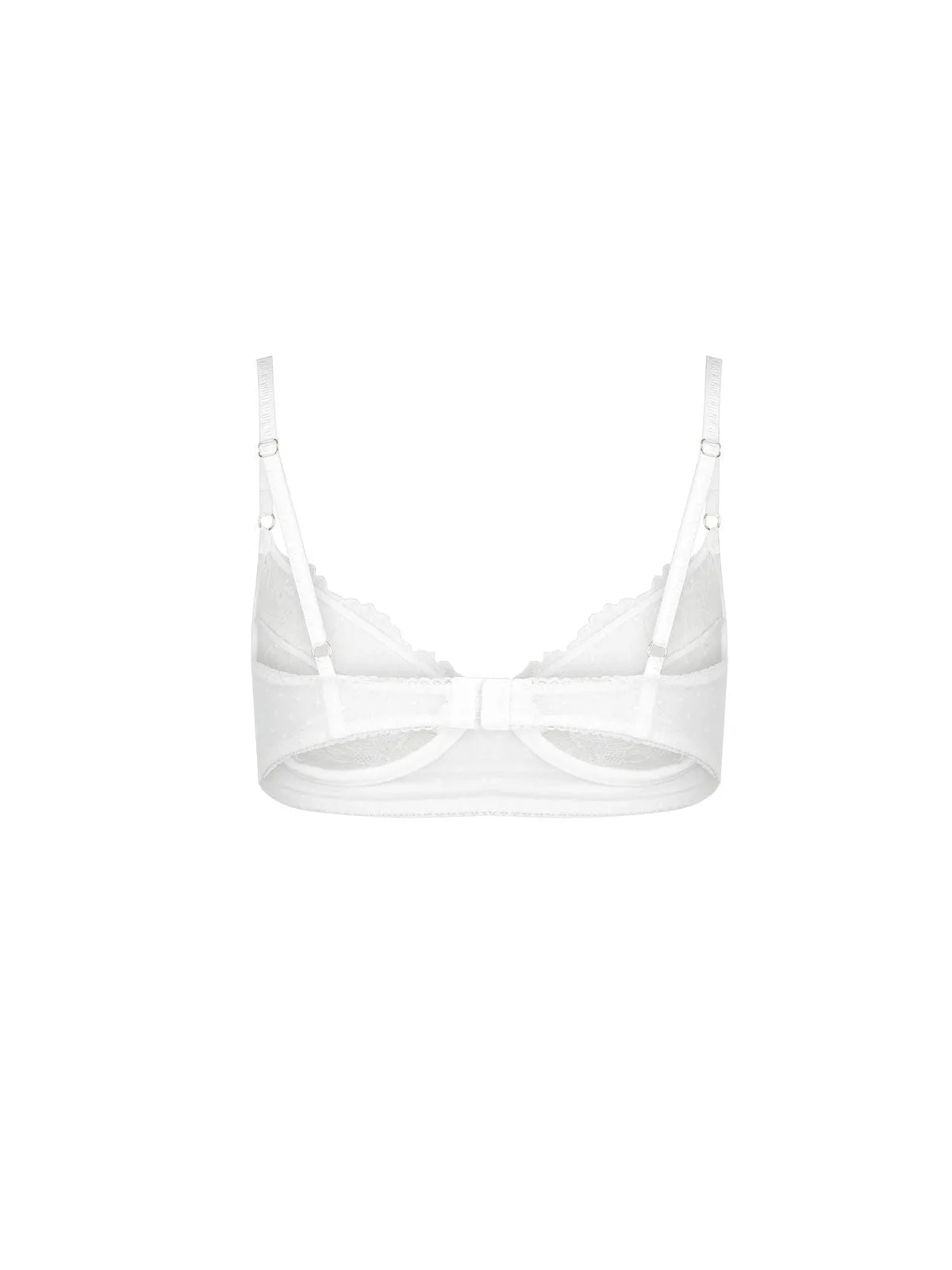 Florence Balconette Bra / White