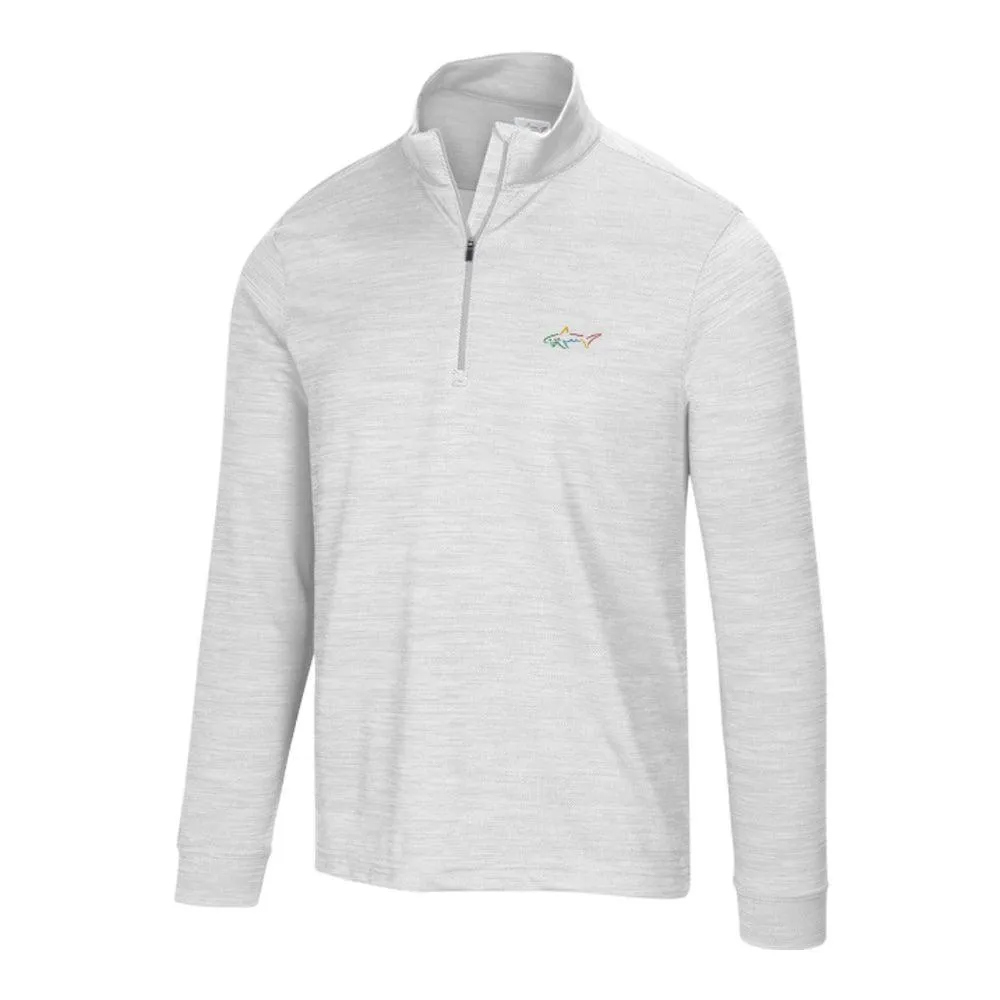 Greg Norman Performance Shark 1/4 Zip Mock Neck Pullover