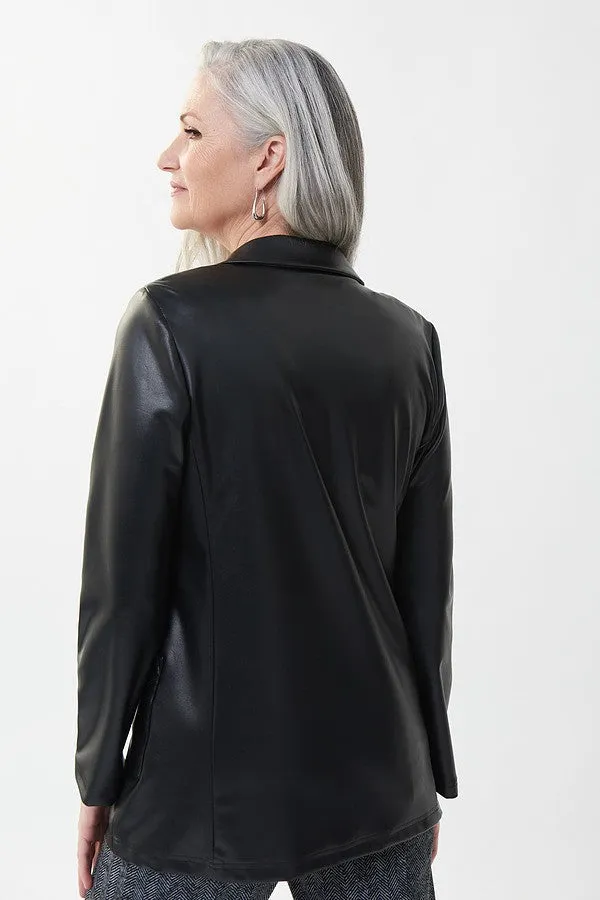 Joseph Ribkoff Leatherette Blazer