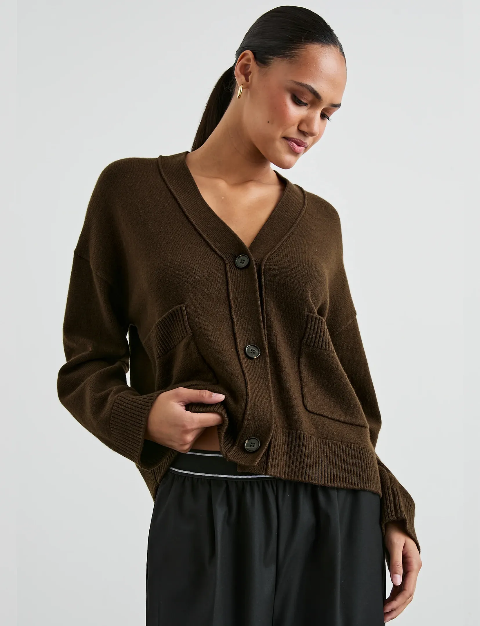 Lindi Sweater, Dark Moss