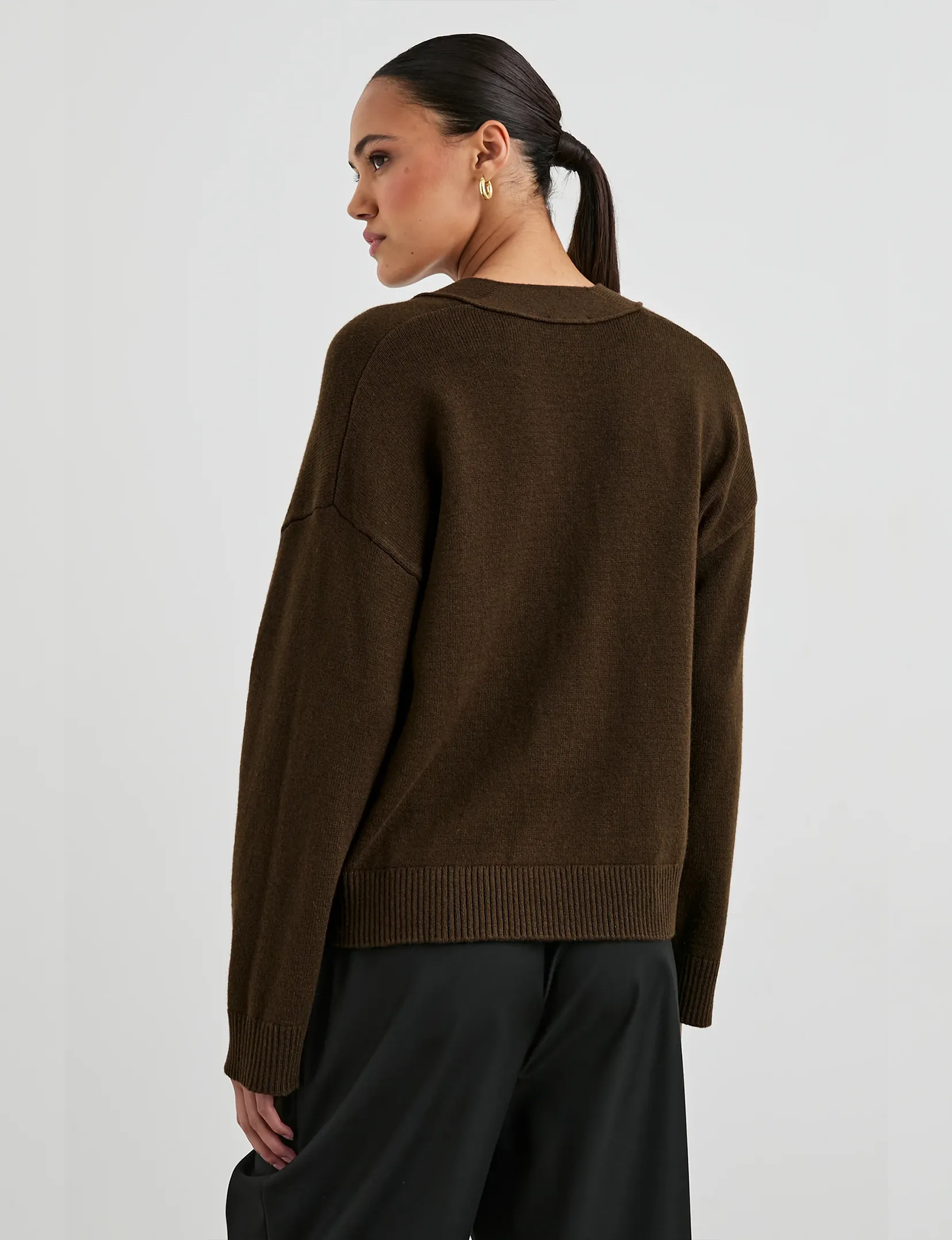 Lindi Sweater, Dark Moss