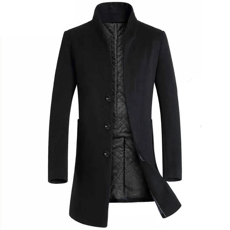 Men's Casual Woolen Coat