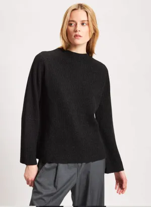 Merino Mock Neck Sweater