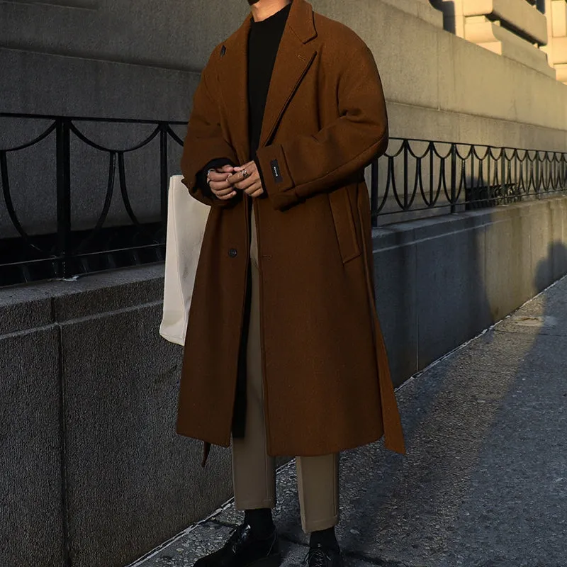 Mid-length trench coat