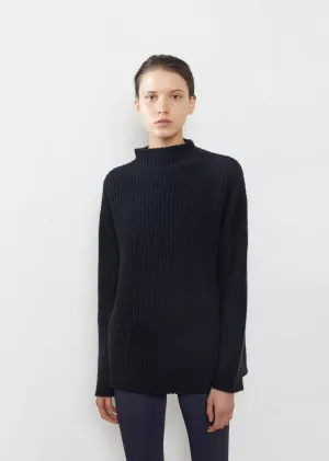 Minah Brushed Stretch Cashmere Turtleneck