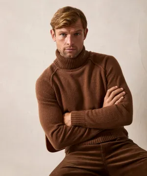 Nomad Cashmere Turtleneck in Pine Cone