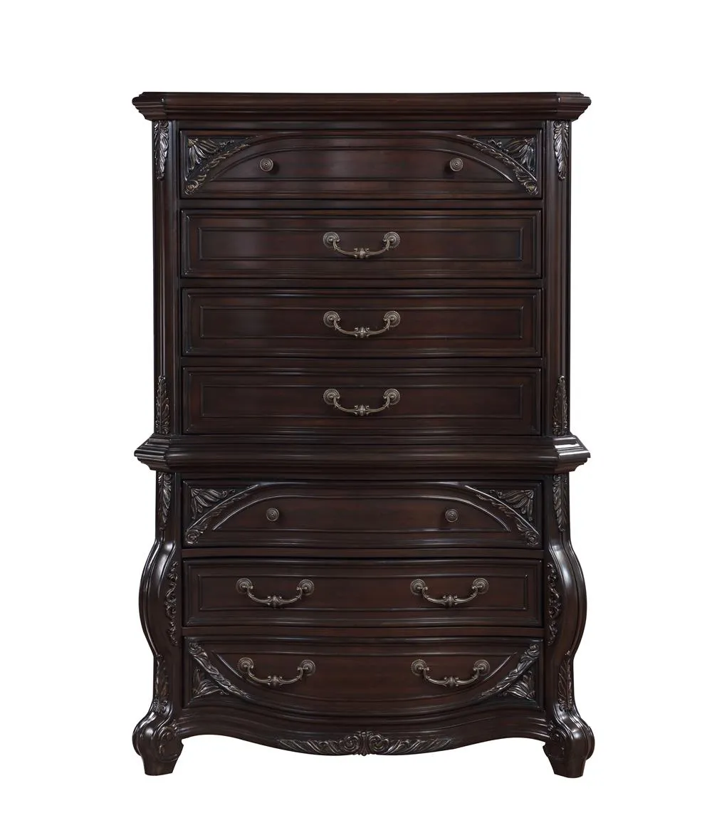 PALAZZO MARINA 3 DRWR BACHELOR CHEST-WALNUT