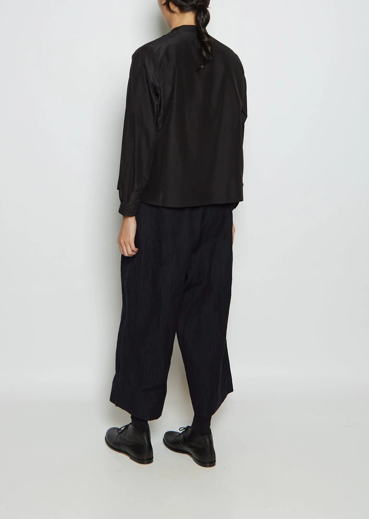 Pierre Pinstripe Wool Pants