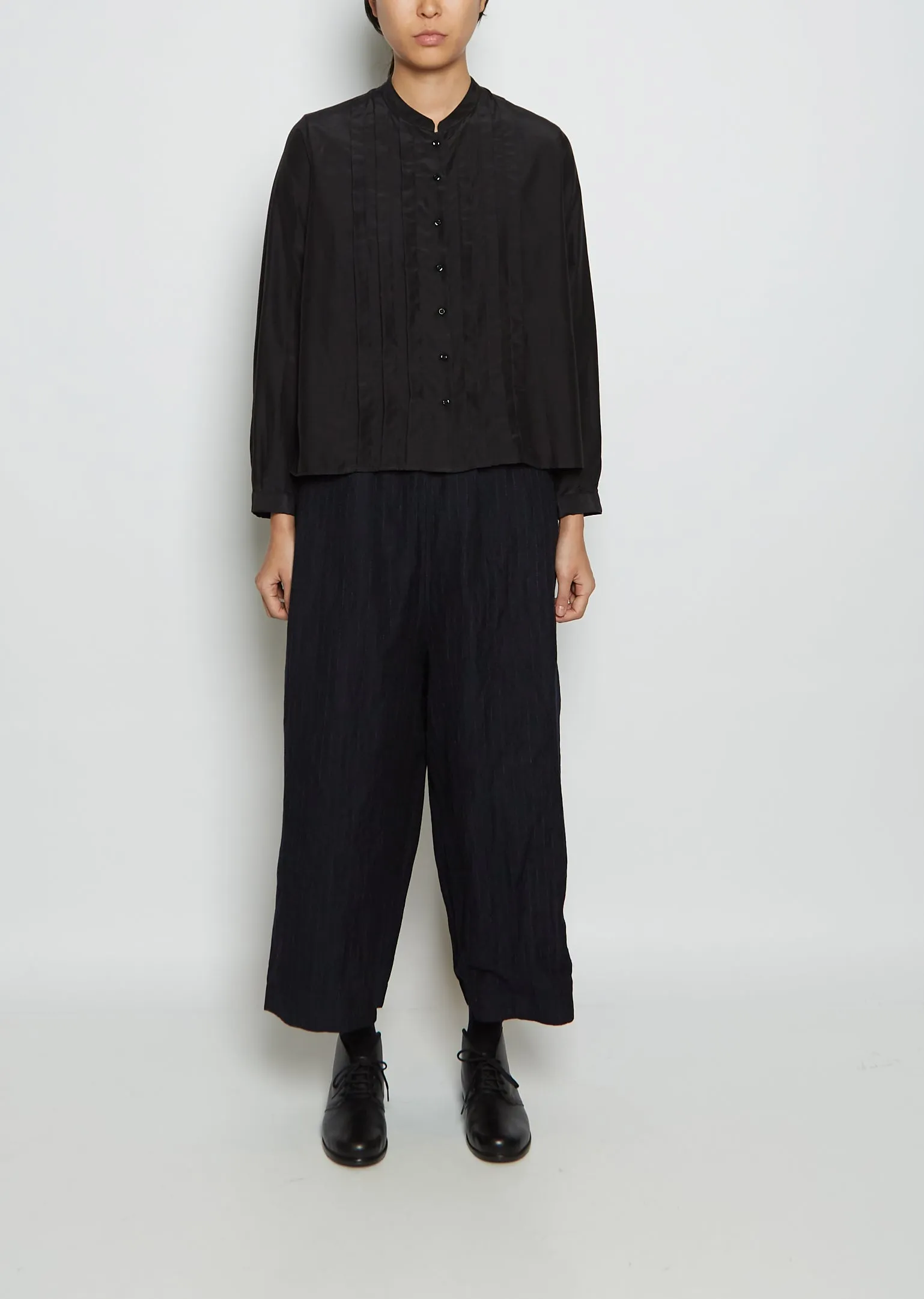 Pierre Pinstripe Wool Pants