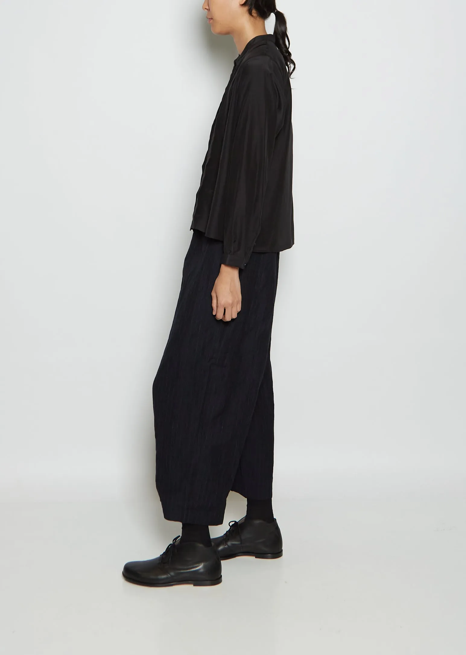 Pierre Pinstripe Wool Pants