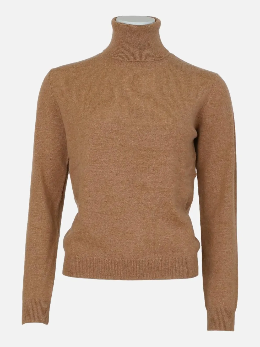 SY-23031 Turtleneck - 100% Cashmere - Accesories - Cashew