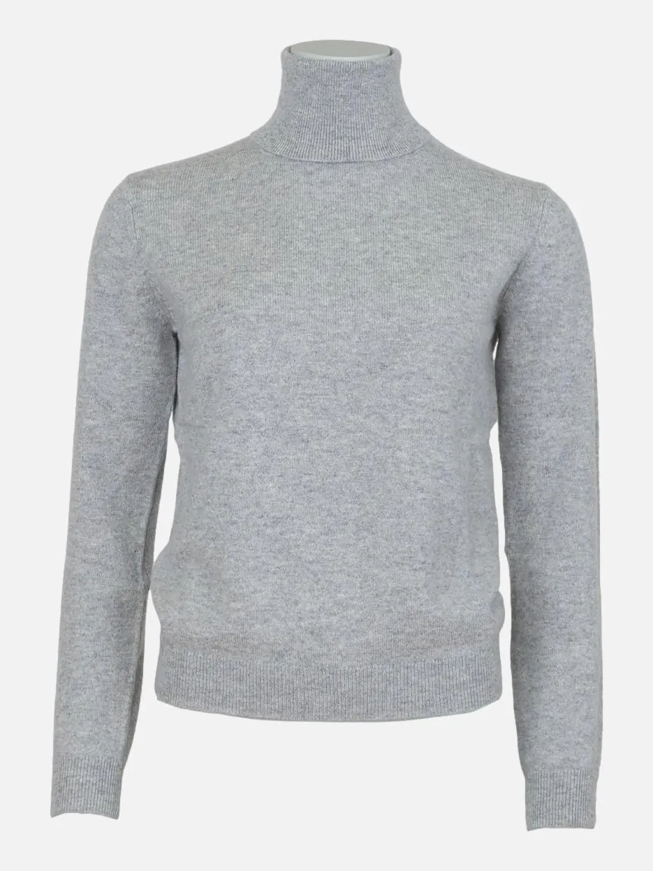 SY-23031 Turtleneck - 100% Cashmere - Accesories - Grey