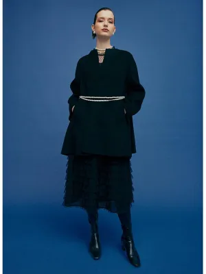 Tencel Wool Wrapped Coat