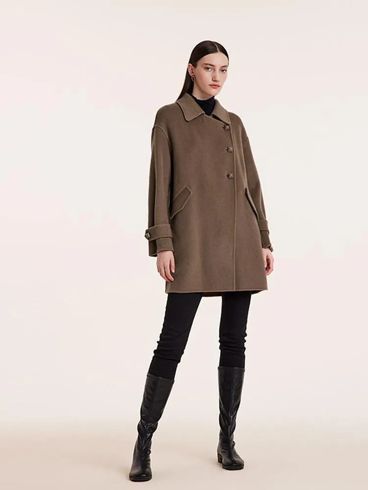 Tencel Woolen Double-Faced Coat