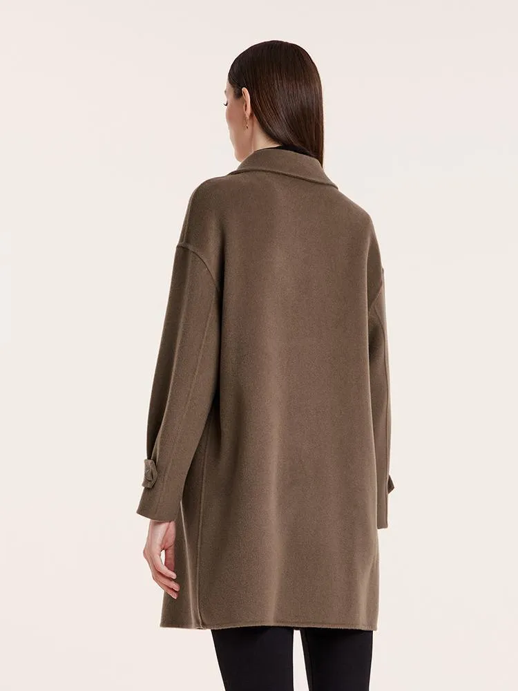 Tencel Woolen Double-Faced Coat