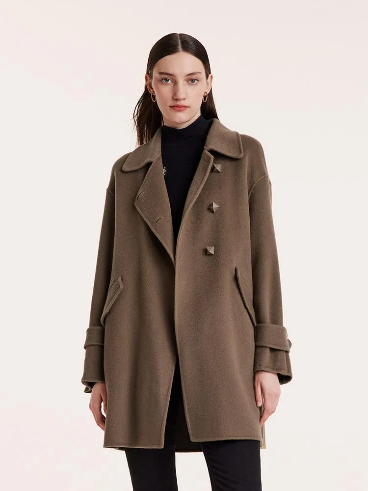 Tencel Woolen Double-Faced Coat