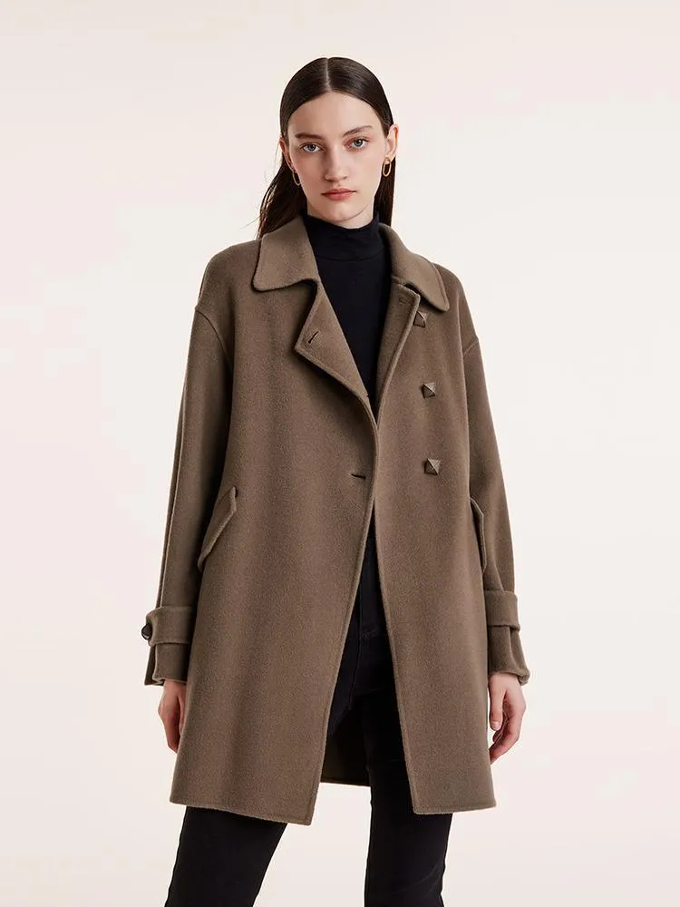 Tencel Woolen Double-Faced Coat