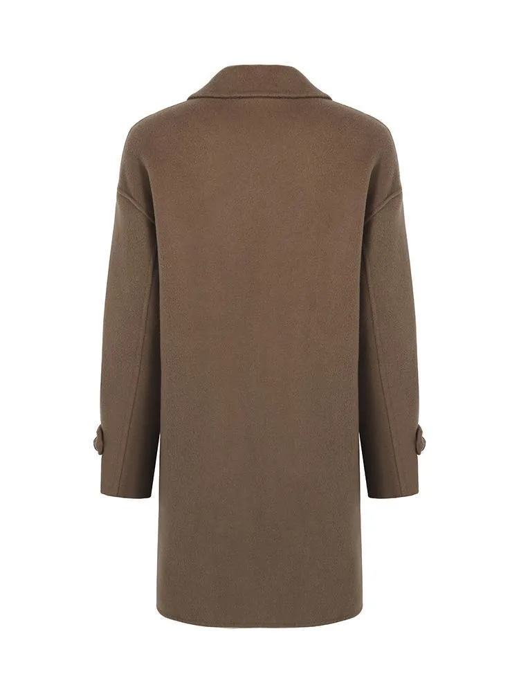 Tencel Woolen Double-Faced Coat