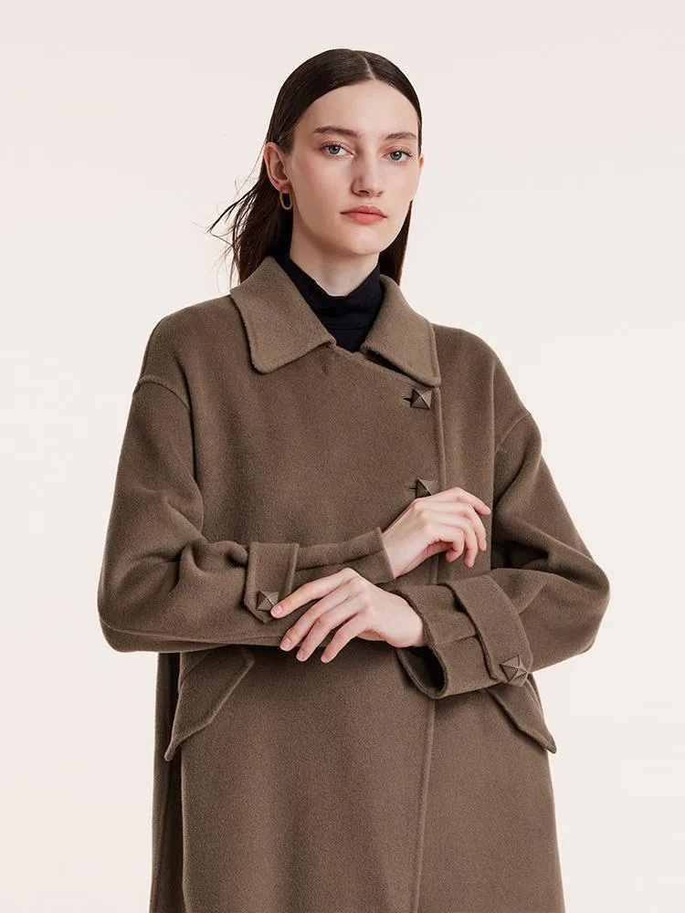 Tencel Woolen Double-Faced Coat