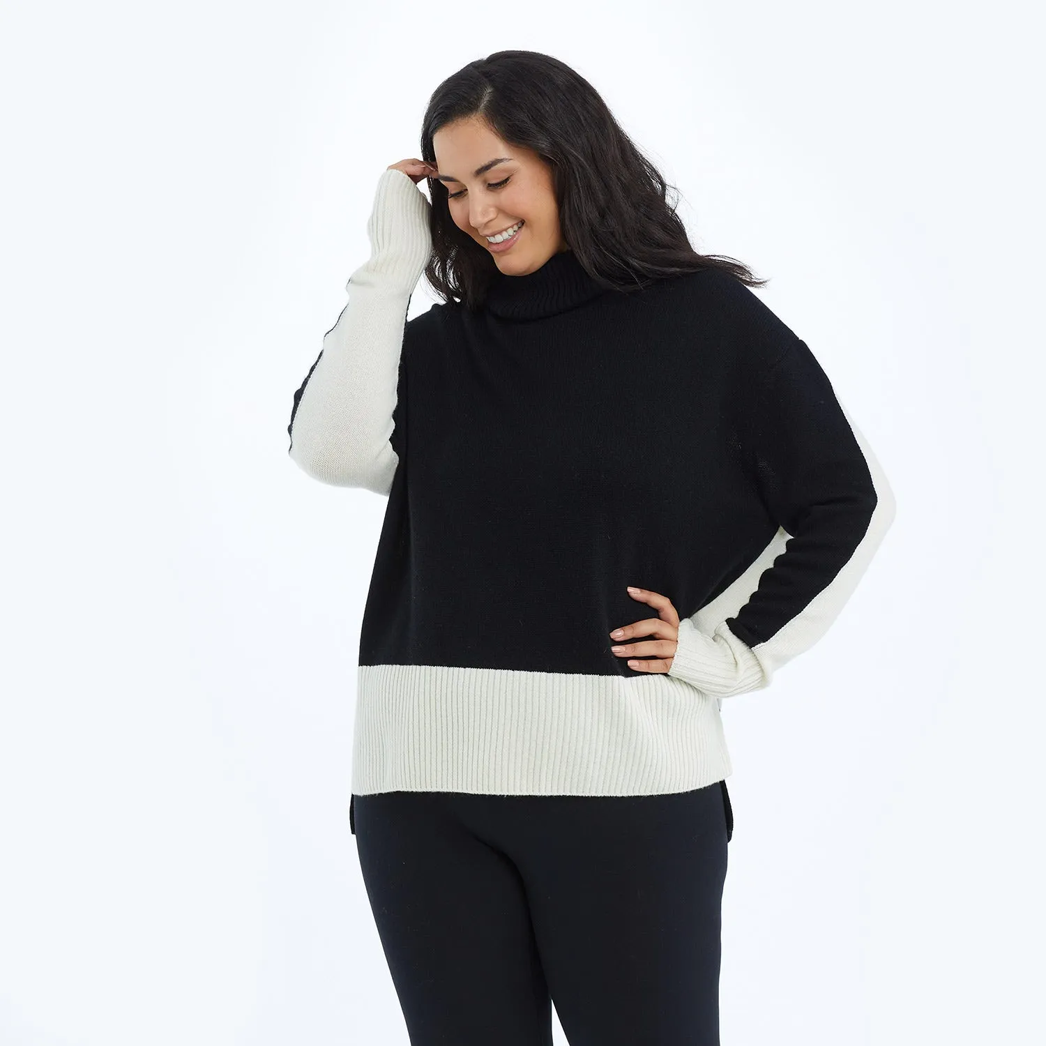 The Coziest Cashmere Blend Turtleneck - Main