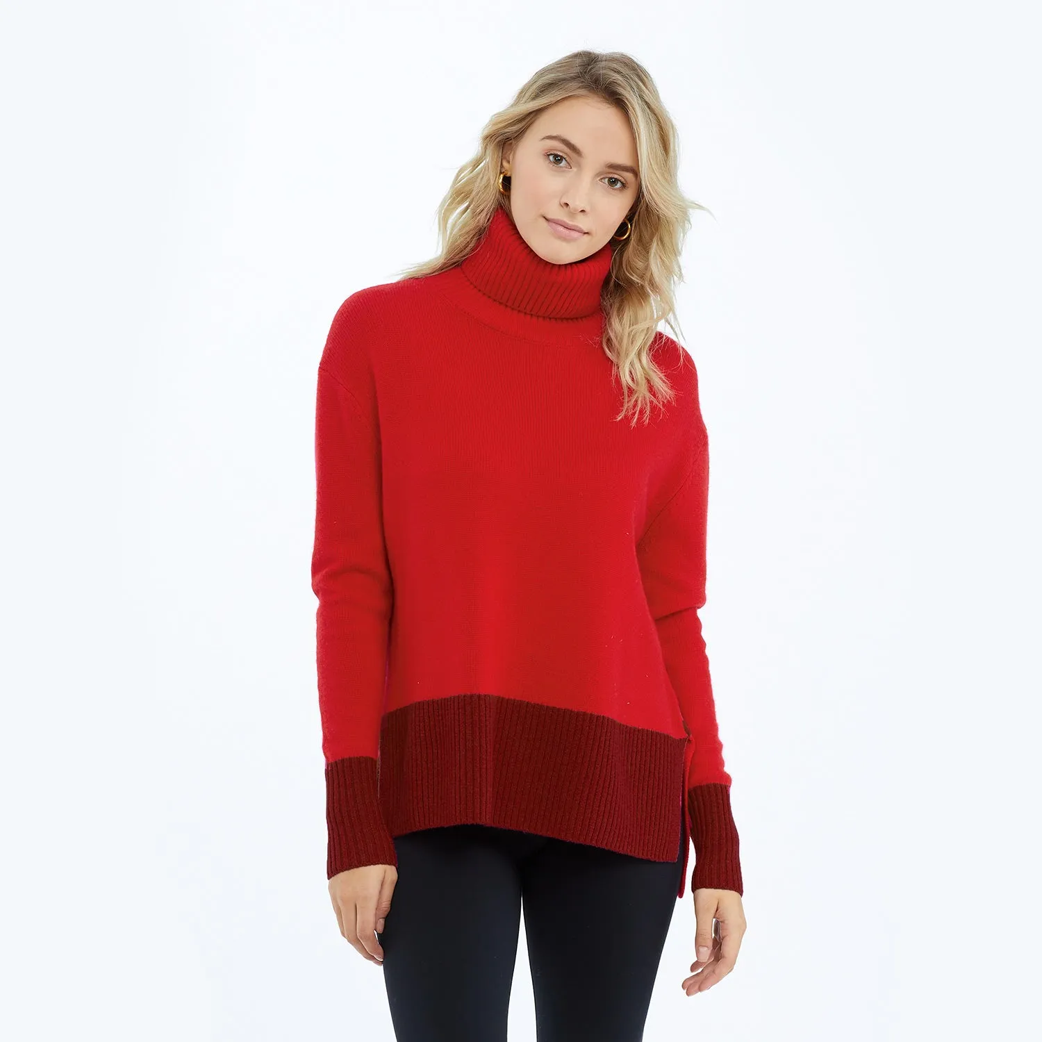 The Coziest Cashmere Blend Turtleneck - Main