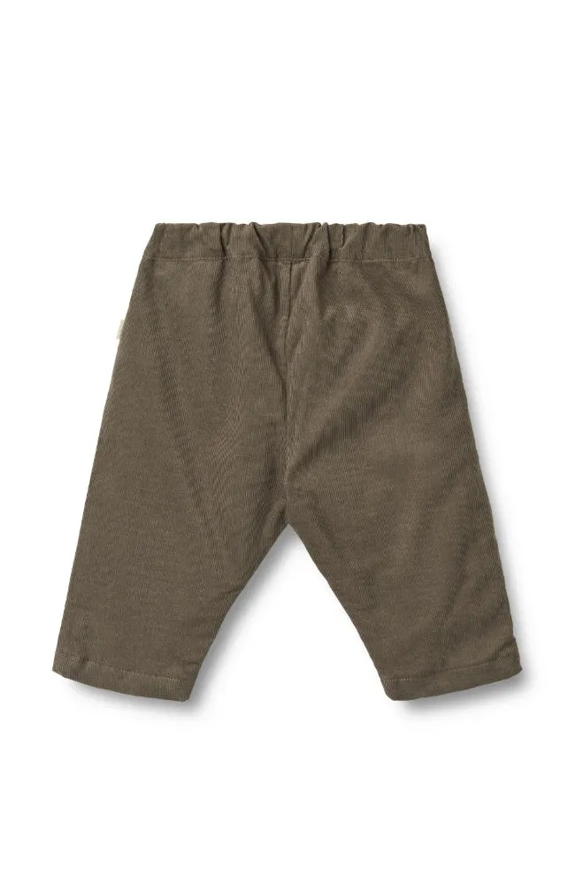 Trousers Lined Aiden - Dry Leaves