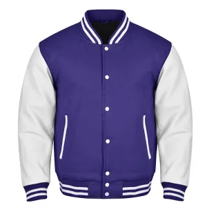 Varsity Jacket - Navy White