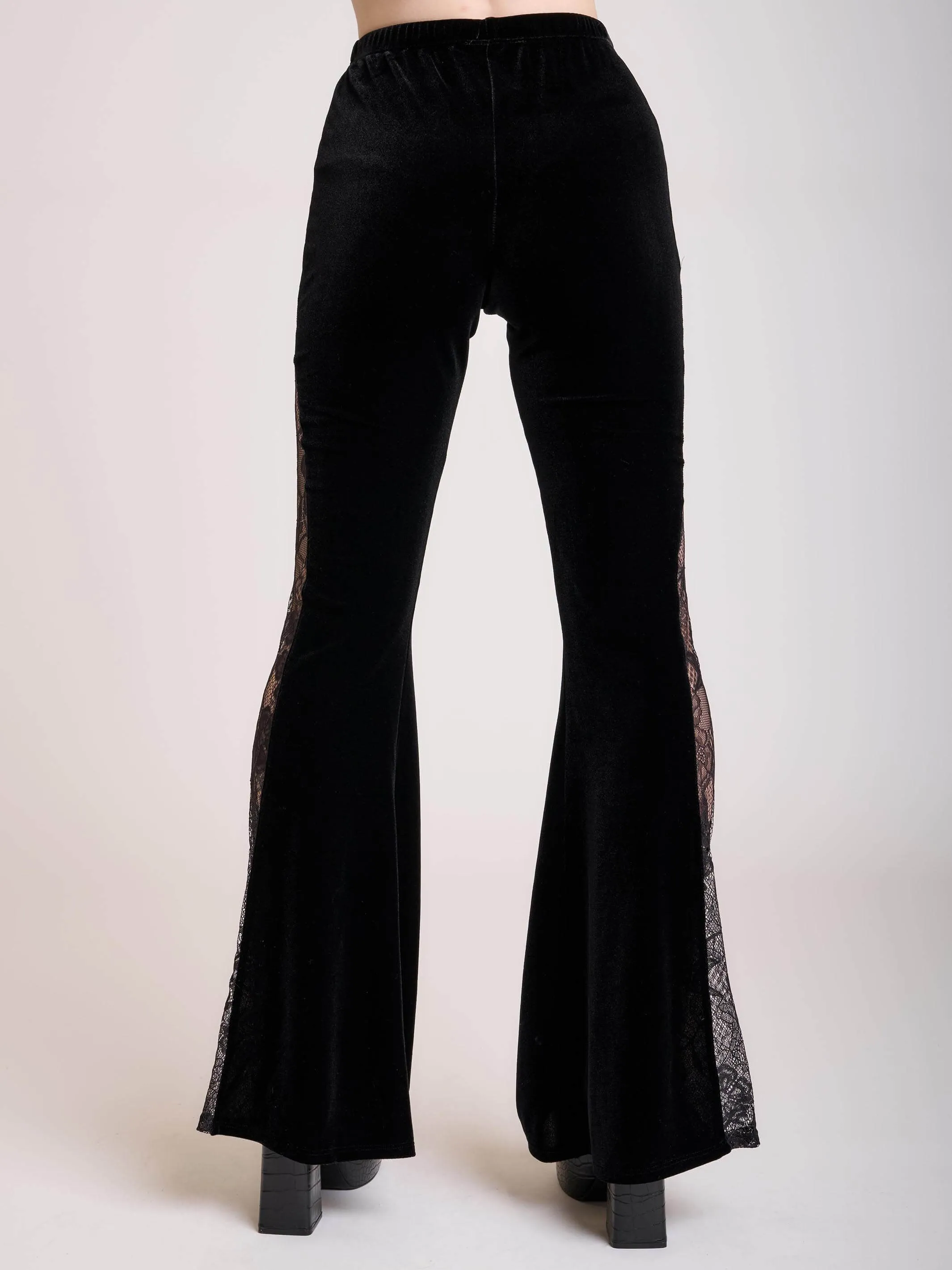 Velvet and Lace Flares