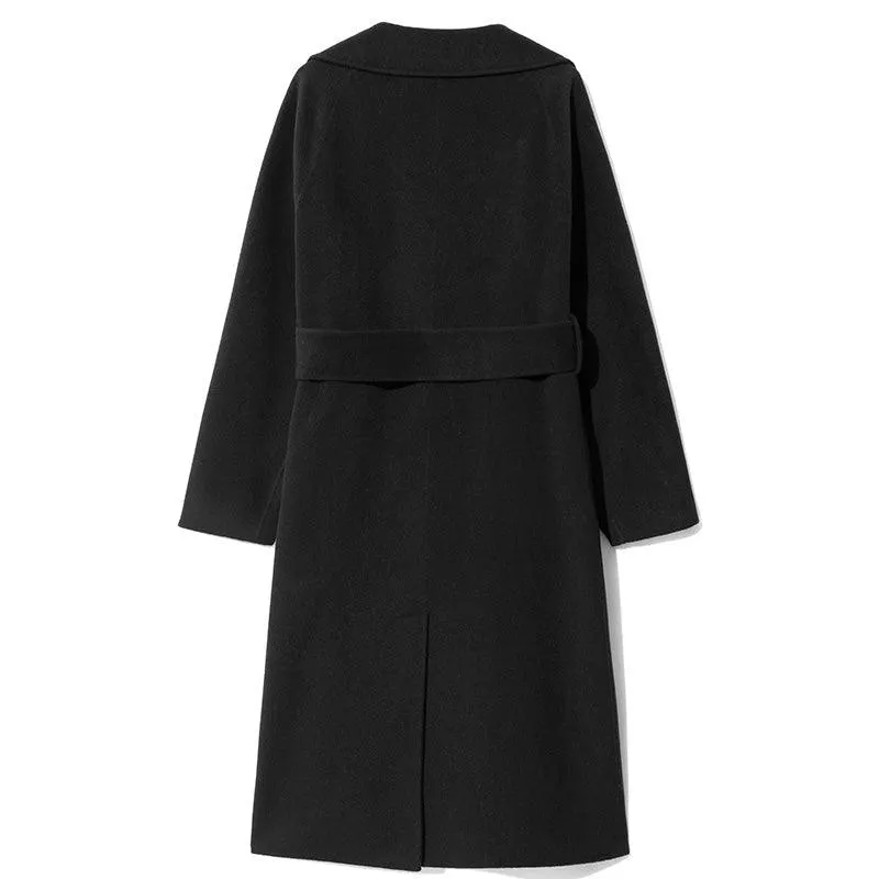 Wool And Silk-blend Coat